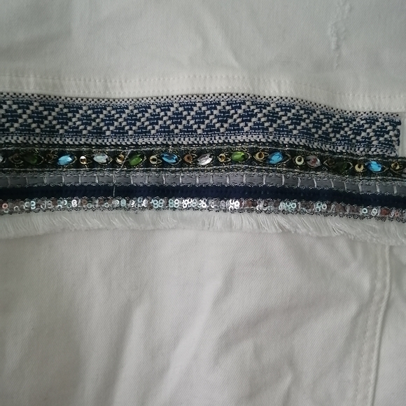 ESQUALO Jean Jacket with Sparkling Accents - Picture 8 of 10